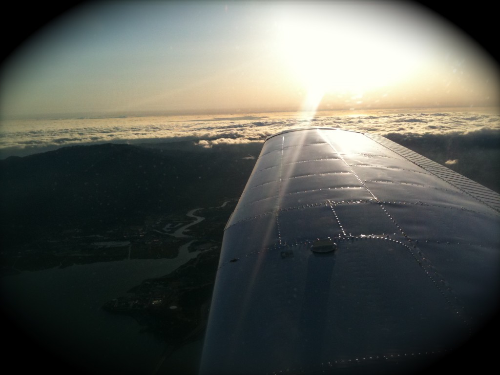 Departure from Napa at 5500ft. 