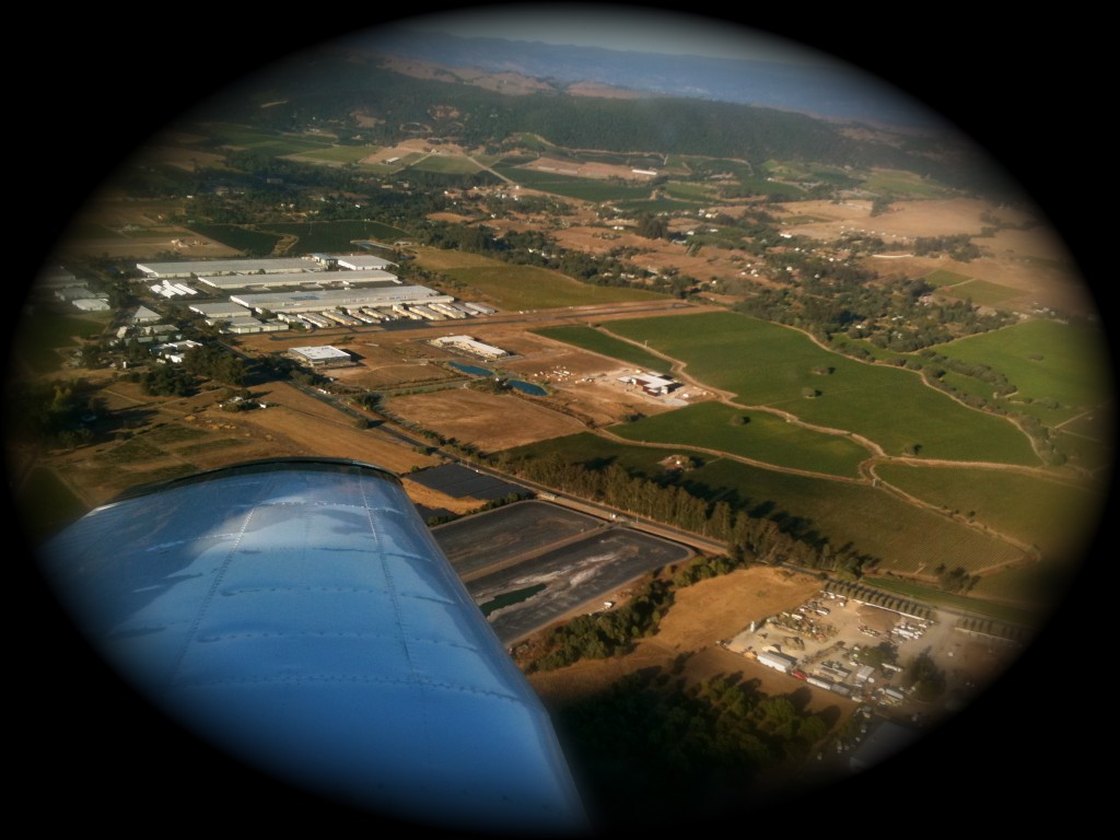 Aerial view of Sonoma Skypark