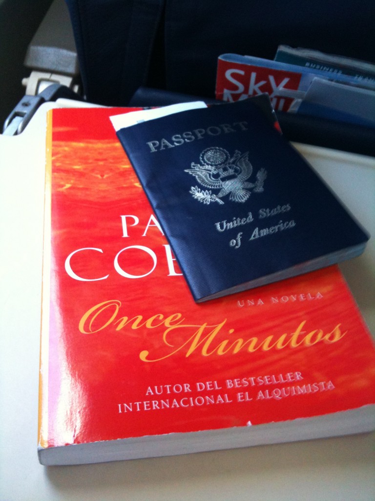 I've got my passport and my book, time for a flight to Mexico!